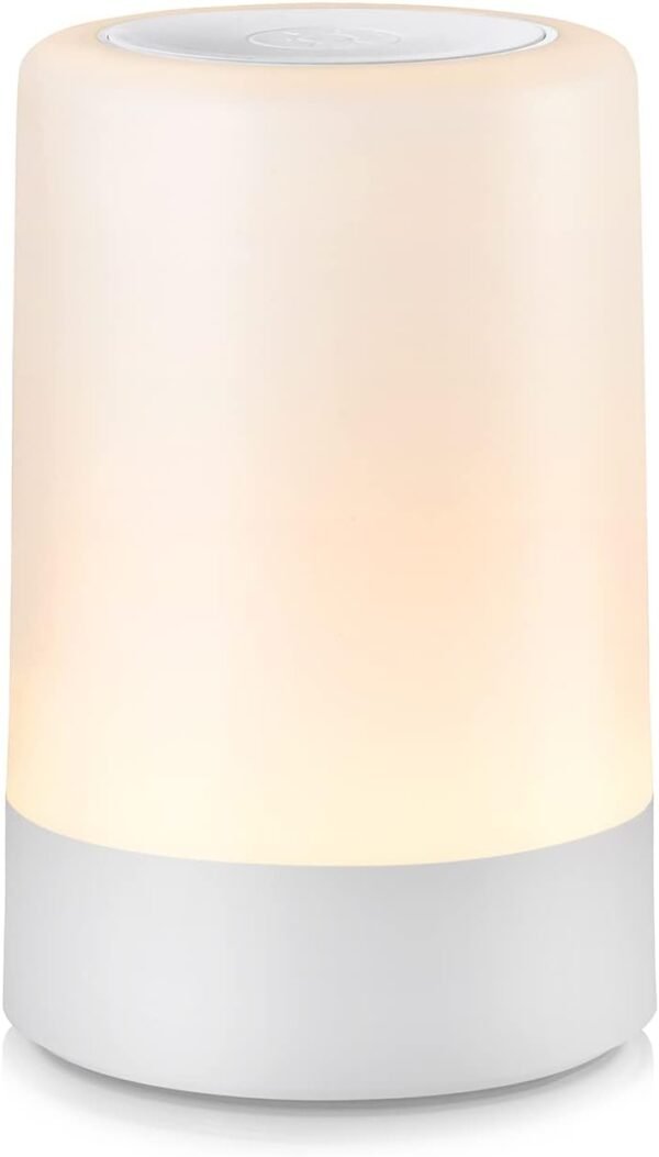 Nursery Night Light for Baby, Portable  Touch Night Lamp for Kids and Adult, Breastfeeding, Sleep Aid, USB Rechargeable Nursing Lamp, Bedside Dimmable Warm Night Light, Soft Eye Caring
