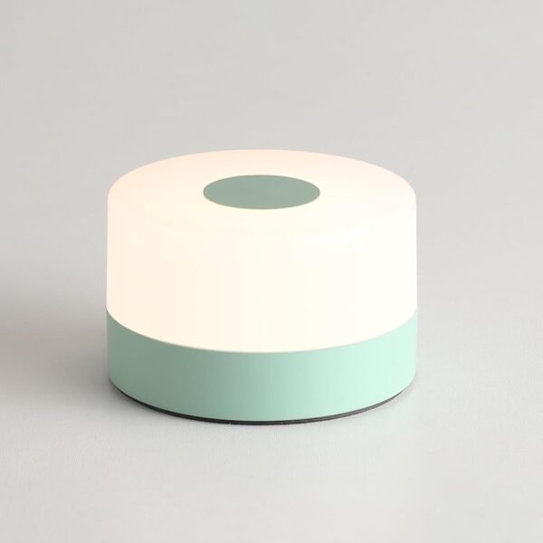 Rechargeable Baby Night Light LED Nursery Lamp Touch Lights, Dimmable and 3 Color Temperature Adjustable Bedside Night Light for Kids, Breastfeeding, Green