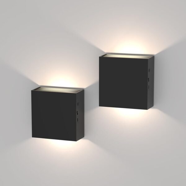 Wall Sconces Set of Two - Dimmable Wall Lights Battery Operated Wall Sconce, Rechargeable Wall Sconce 3 Color Temp, Indoor Wireless Sconces Wall Decor Set of 2 Cordless, Living Room, Bedroom