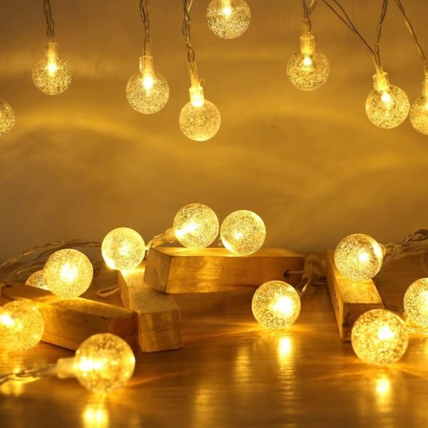 Plug in 10ft 20 LED  String Lights Indoor Outdoor Decorative Fairy Lights Warm White for Birthday Party Wedding Anniversary Christmas